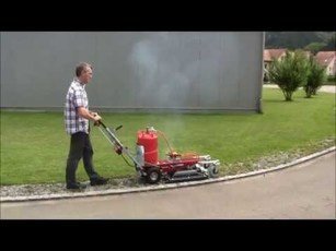 Unkrautbekämpfung auf Wegen und Plätzen